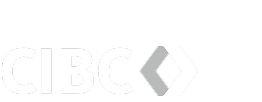 Proud Sponsor CIBC logo in white on transparent background